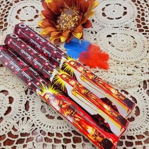 Incense Santa Muerte 3 Pack. Hand Made 3 Tubes Agarbatti Indian Incense